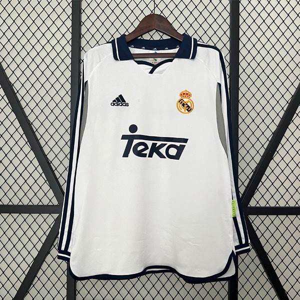 Tailandia Camiseta Real Madrid 1st Retro ML 2000 2001